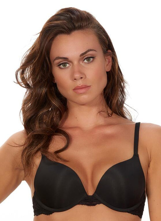 Maximum Cleavage Add 2 Cup Sizes Ultimate Padded Support 3Hooks Lace Push  Up Bra - AbuMaizar Dental Roots Clinic